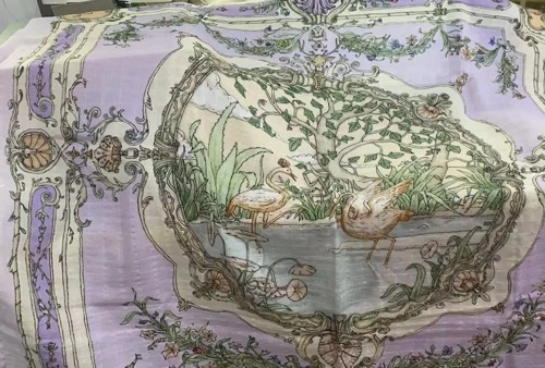 【颜色为浅紫色】Cotton Tapestry Swaddle 商品