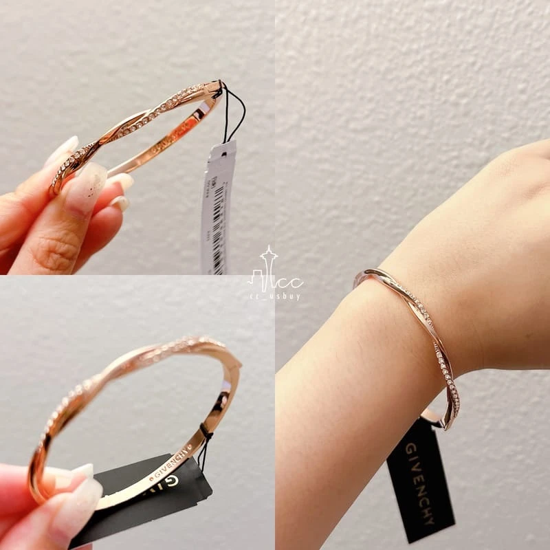 Pavé Twist Bangle Bracelet 商品