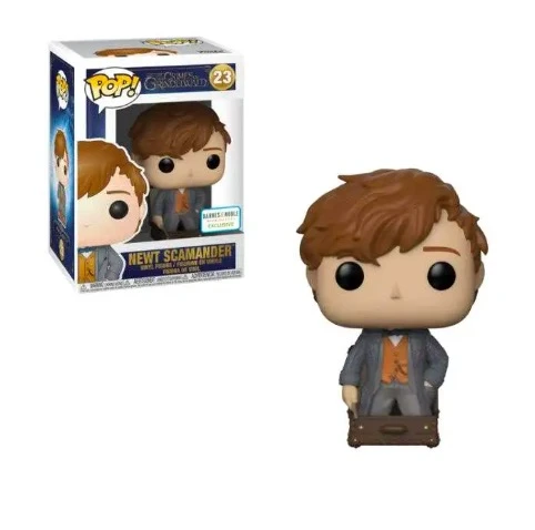 商品Pop! Vinyl|Funko Harry Potter Fantastic Beasts The Crimes of Grindelwald POP! Fantastic Beasts Newt Scamander Exclusive Vinyl Figure #23,价格¥49,第1张图片