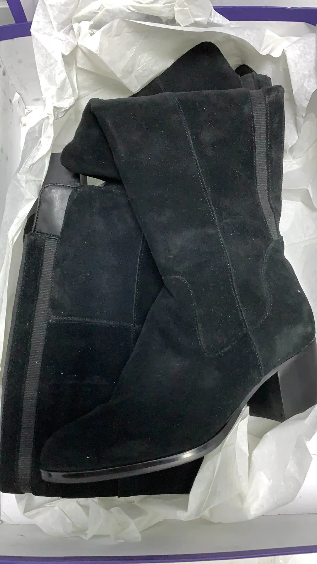 【瑕疵磨损 鞋盒破损】Stuart Weitzman Boots Black 商品