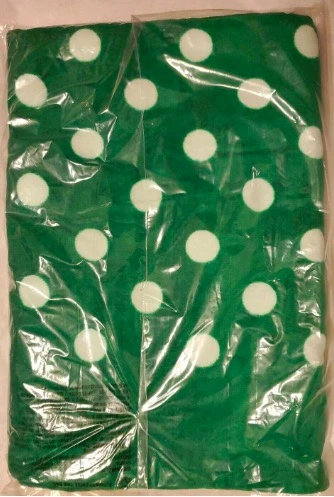 商品Kate Spade|KATE SPADE DOT STAMP GREEN MULTI BEACH TOWEL,价格¥81,第1张图片