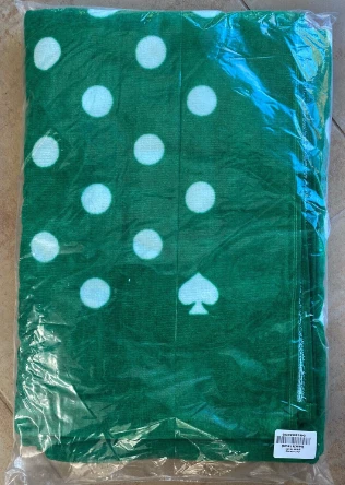 KATE SPADE DOT STAMP GREEN MULTI BEACH TOWEL 商品