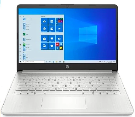 商品HP Laptop 14-fq0039ms 14-inch Touchscreen HD Notebook, AMD Ryzen 3 3250U Radeon Graphics 8 GB DDR4 RAM, 128GB PCIE SSD Computer Storage, Lightweight PC USB C HDMI, Windows 11 Home, Silver (Renewed),价格¥1462,第1张图片