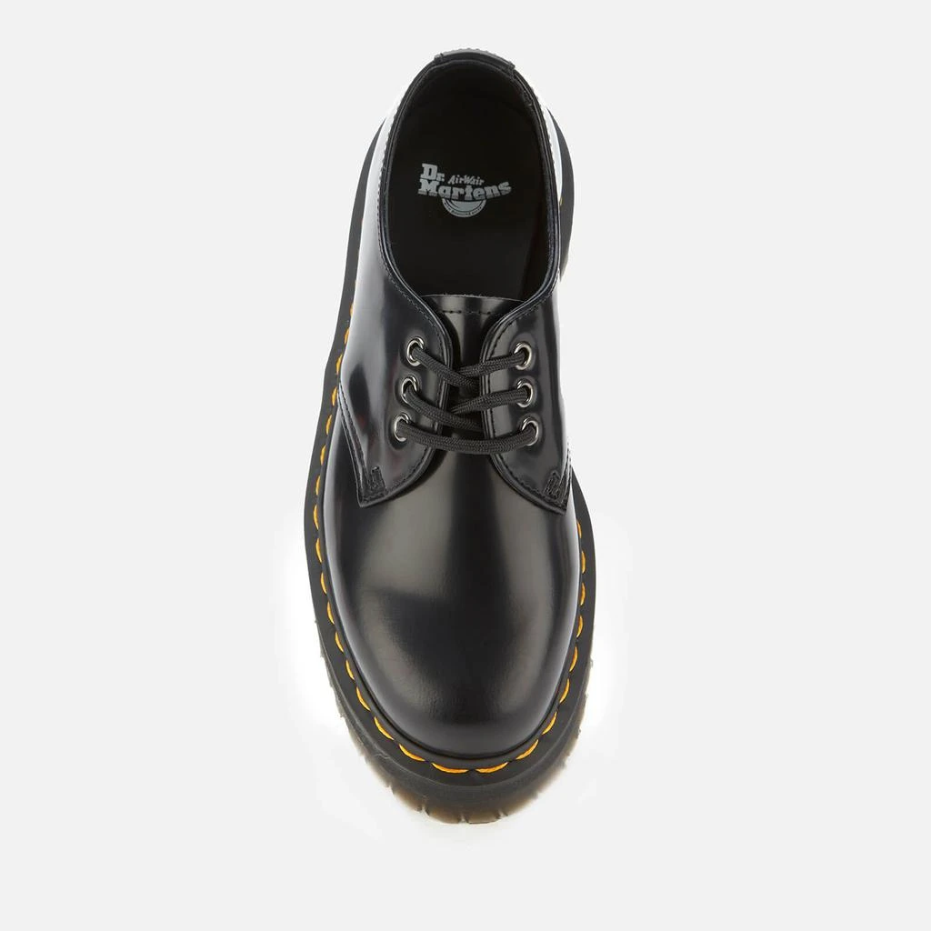 商品Dr. Martens|Dr. Martens 1461 Quad Leather 3-Eye Shoes - Black,价格¥1405-¥1494,第3张图片详细描述