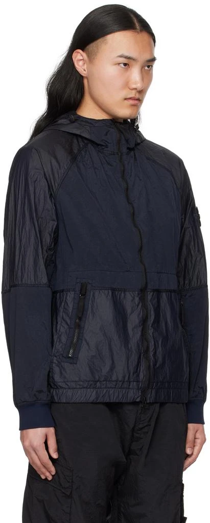 商品Stone Island|Navy Paneled Jacket,价格¥7439,第2张图片详细描述