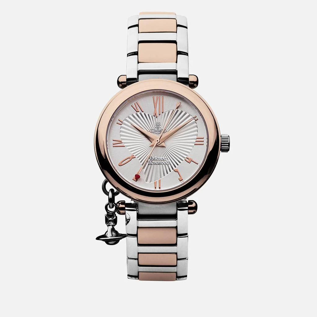 商品Vivienne Westwood|Vivienne Westwood Women's Orb Watch - Silver,价格¥2173,第1张图片
