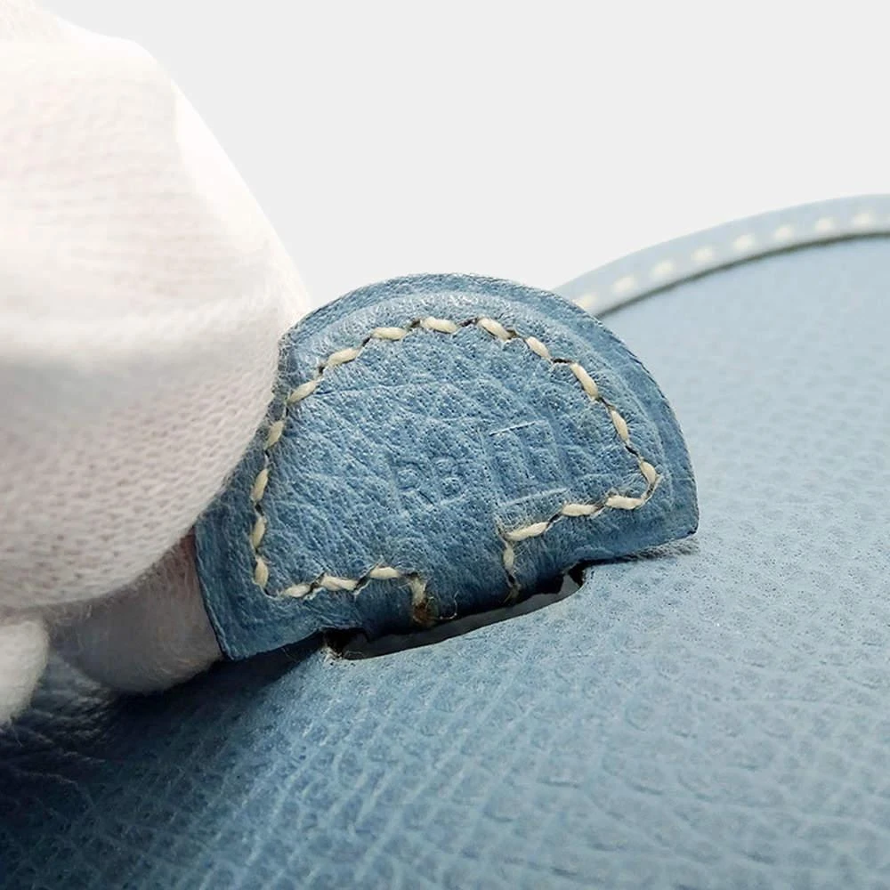 商品[二手商品] Hermes|Hermes Bag Ladies Handbag Shoulder Mini Evelyne 1 TPM Short Vaux Epsom Blue Gene â¡ I Engraved,价格¥24197,第5张图片详细描述
