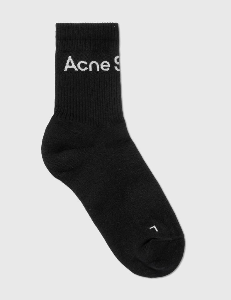 Ribbed Logo Socks商品第4张图片规格展示