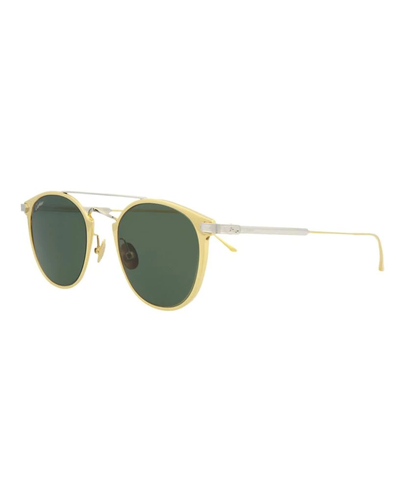 商品Cartier|Round-Frame Titanium Sunglasses,价格¥2027,第2张图片详细描述