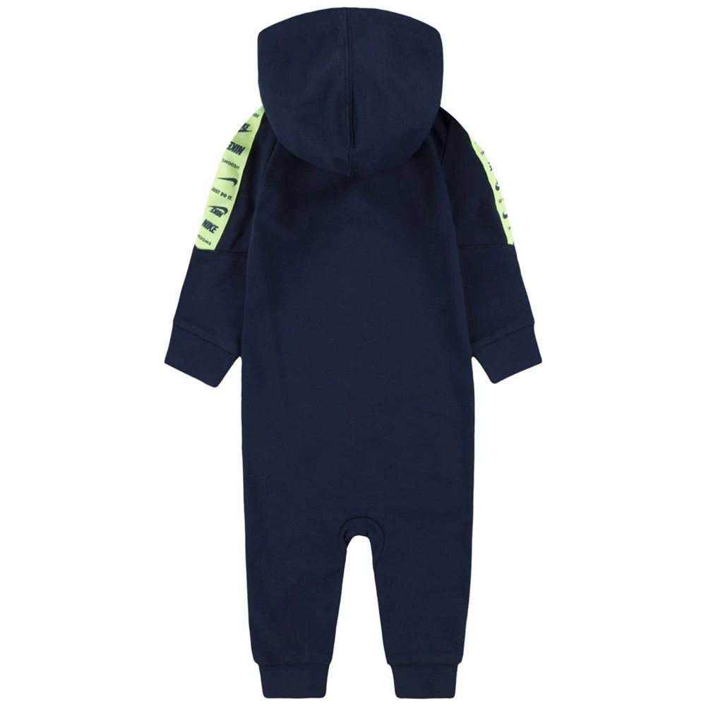 商品NIKE|Baby Boys Futura Taping Long Sleeve Hooded Coverall,价格¥196,第2张图片详细描述