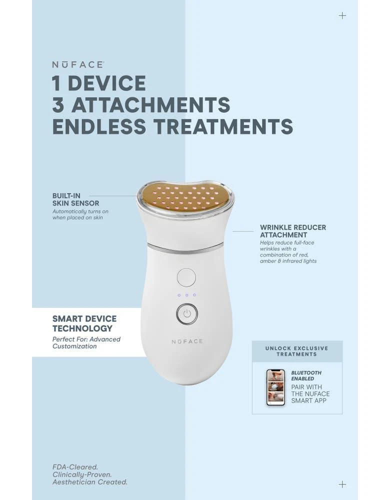 Trinity+ Smart Advanced Facial Toning Device & Wrinkle Reducer Attachment 商品