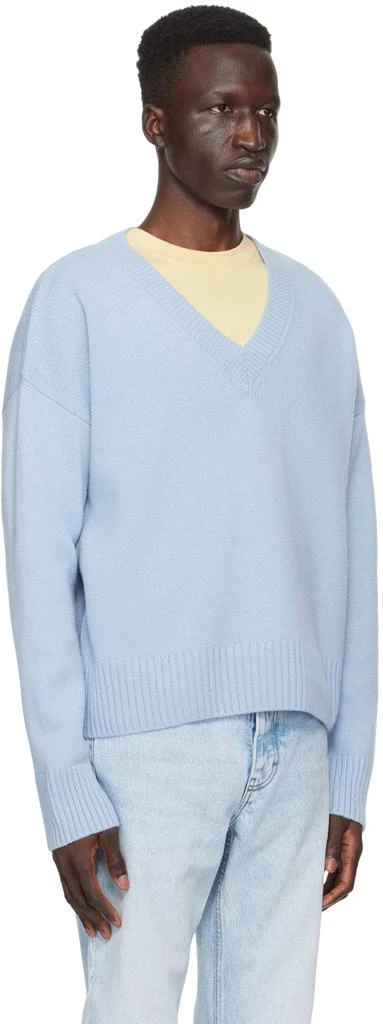 商品AMI|Blue Cropped Sweater,价格¥4720,第2张图�片详细描述
