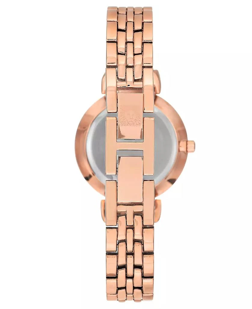 商品Anne Klein|Women's Rose Gold-Tone Bracelet Watch 30mm,价格¥497,第3张图片详细描述
