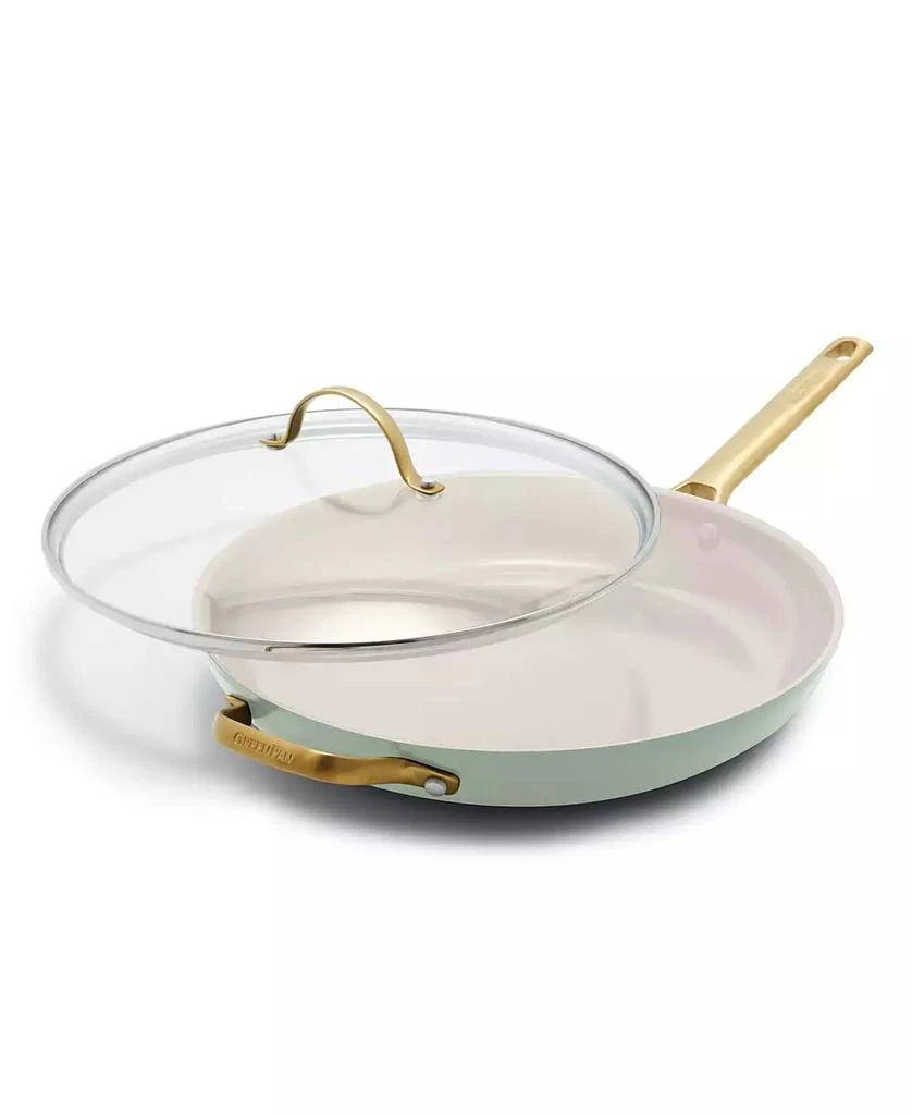 商品Greenpan|Reserve Ceramic Nonstick 12" Frypan with Lid,价格¥1228,第1张图片