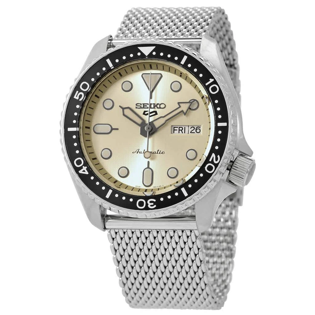 商品Seiko|Seiko 5 Sports Automatic Champagne Dial Mens Watch SRPE75K1,价格¥1437,第1张图片