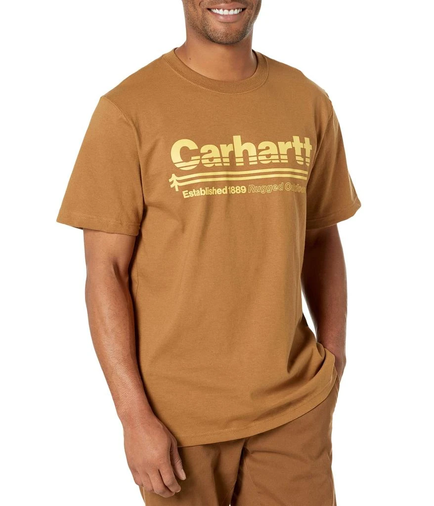 商品Carhartt|Relaxed Fit Heavyweight Short Sleeve Outdoors Graphic T-Shirt,价格¥157,第1张图片