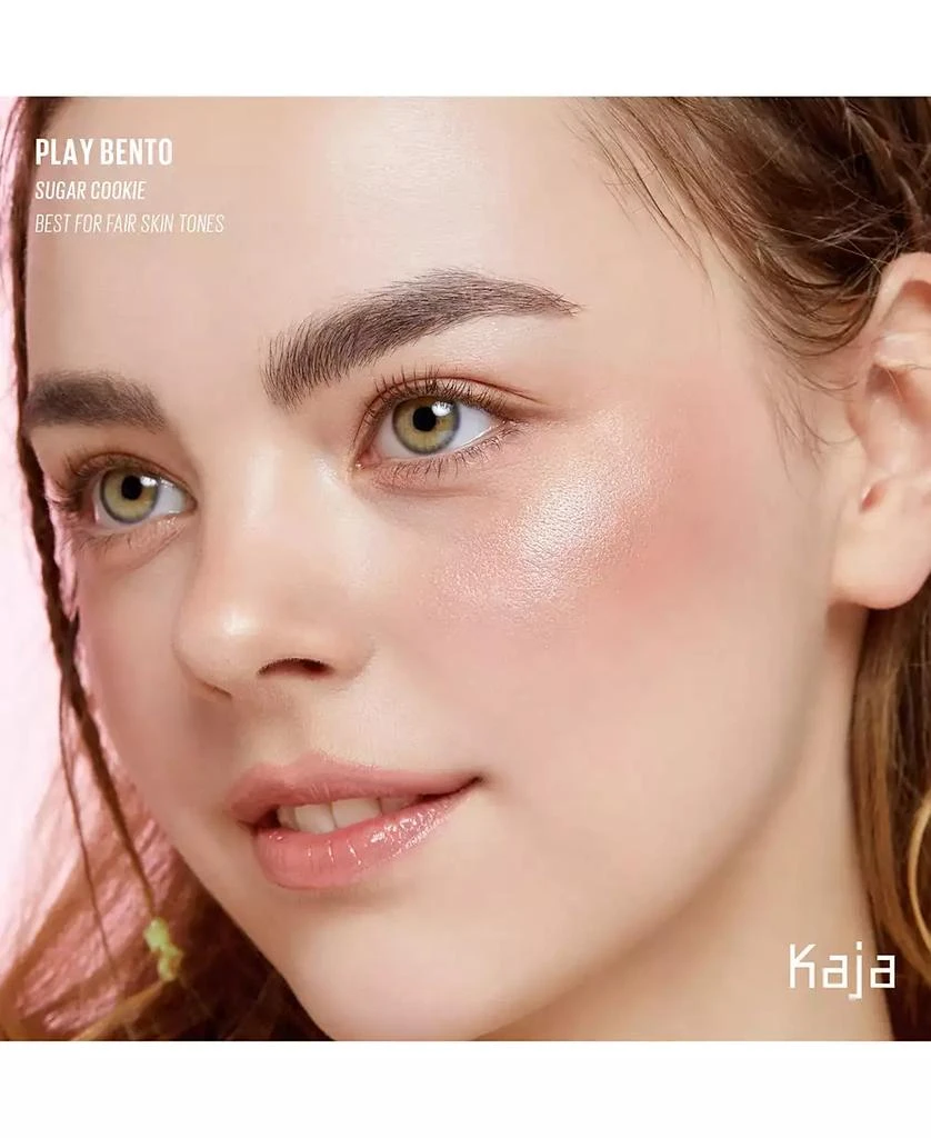商品Kaja|Face Bento Cream Bronzer, Powder Blush & Highlighter Sculpting Trio,价格¥223,第3张图片详细描述