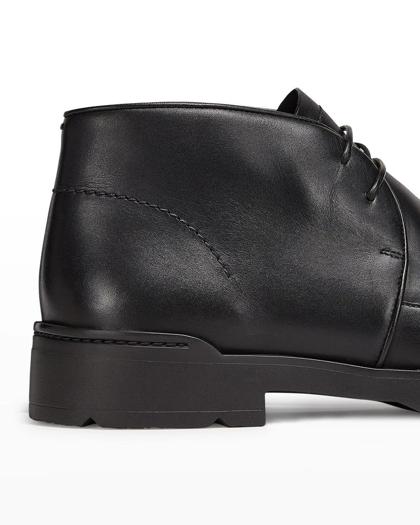 商品Zegna|Men's Smooth Calfskin Chukka Boots,价格¥3004,第3张图片详细描述