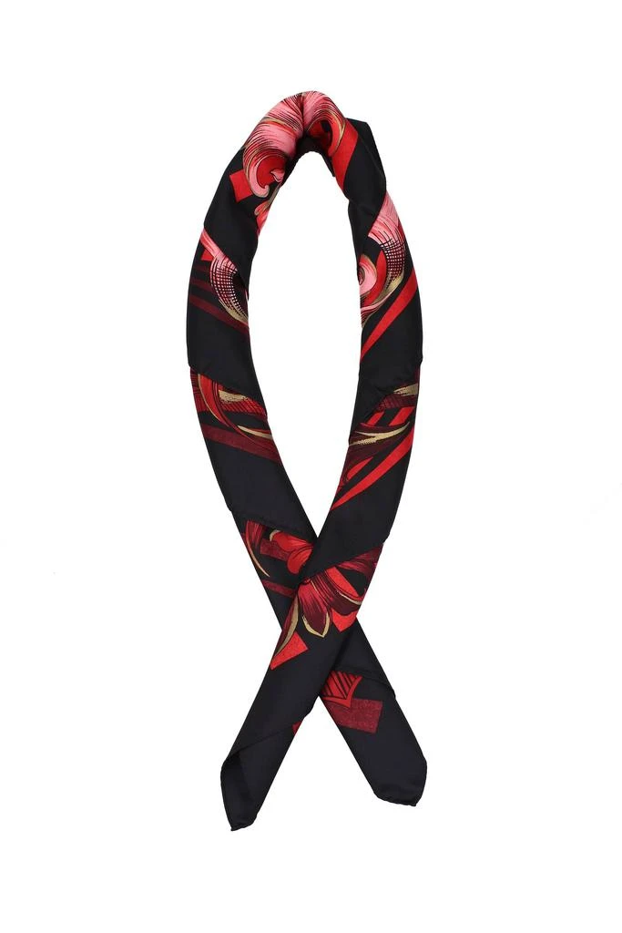 商品Versace|Foulard Silk Red Black,价格¥1468,第1张图片