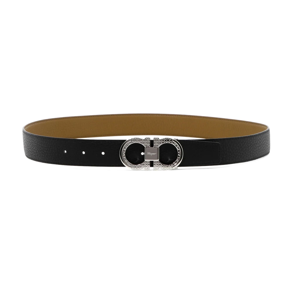 SALVATORE FERRAGAMO 男士腰带拼色 0752670 商品
