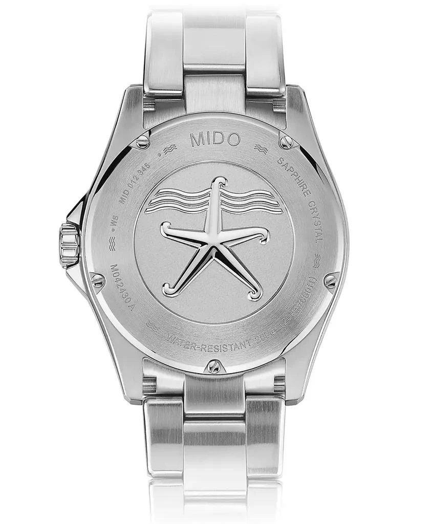 商品MIDO|Men's Swiss Automatic Ocean Star Stainless Steel Bracelet Watch 43mm,价格¥9111,第2张图片详细描述