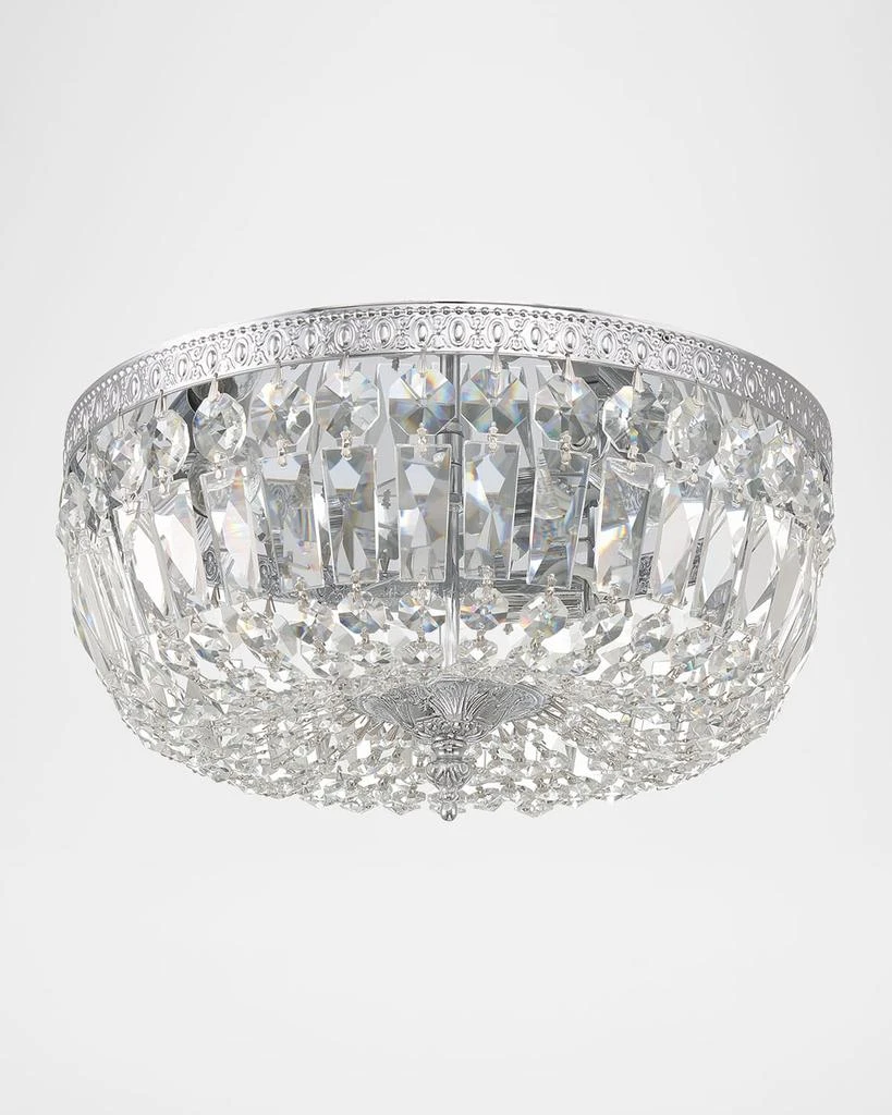 商品Swarovski|3-Light Clear Hand Cut Ceiling Mount,价格¥7682,第1张图片