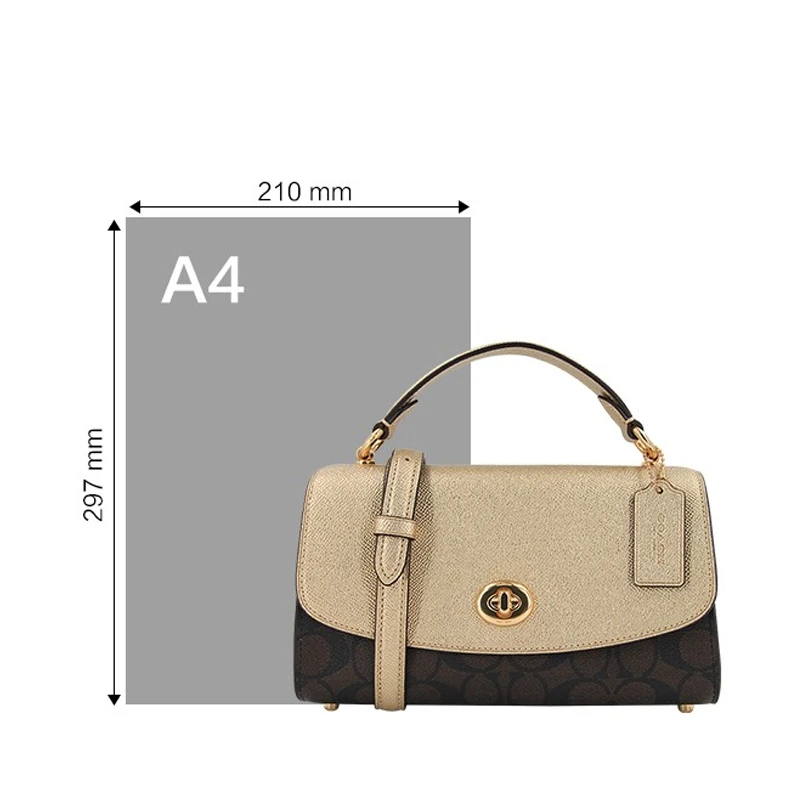 COACH 女士拼色PVC配皮单肩包 C1441IMS5V 商品