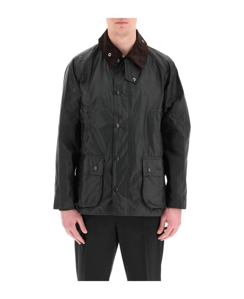 商品Barbour|Classic Bedale Wax Jacket,价格¥3072,第2张图片详细描述