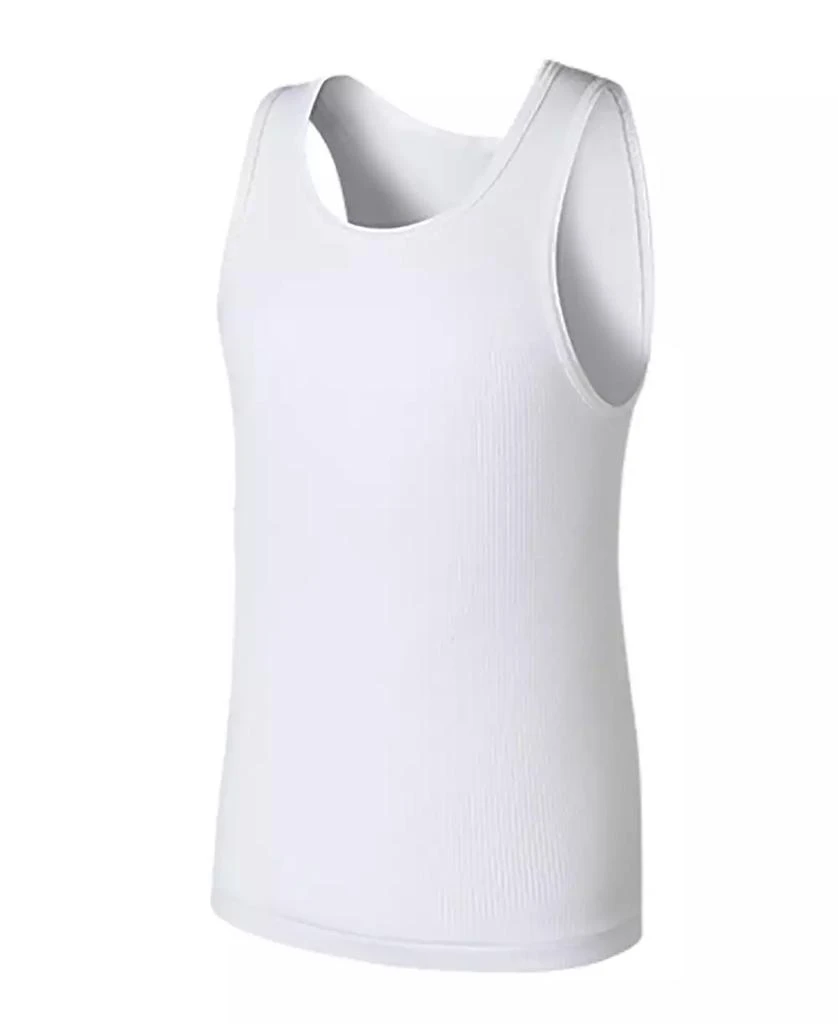 商品Hanes|Big Boys Ultimate Cotton Blend Tank, Pack of 5,价格¥75,第5张图片详细描述