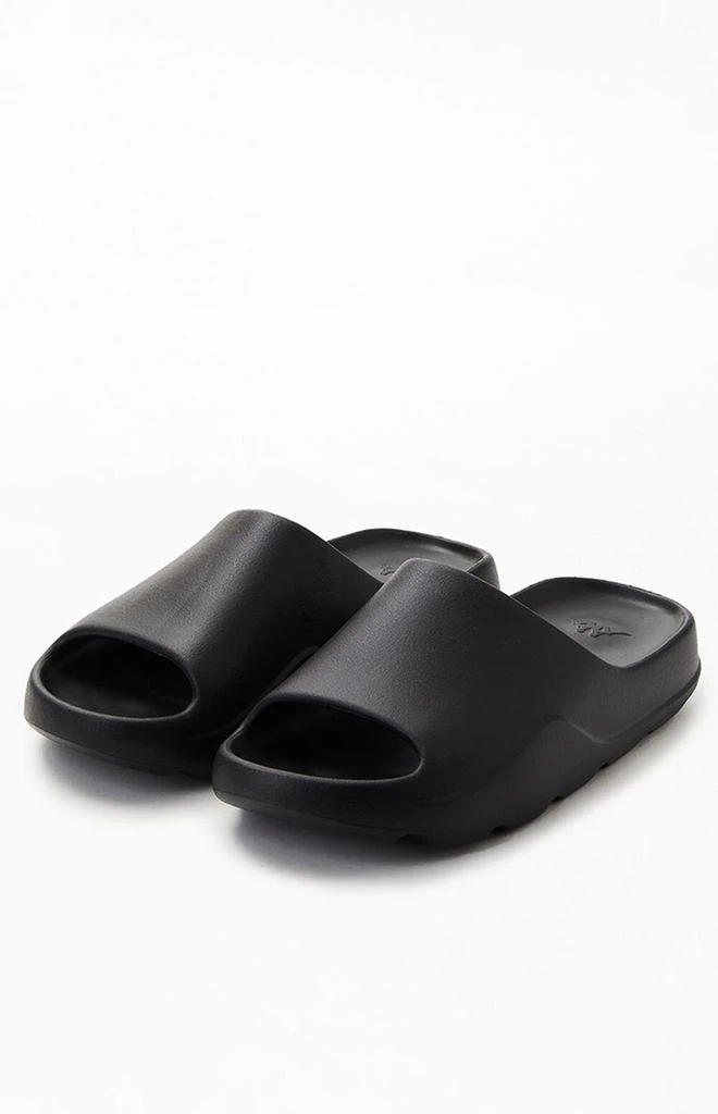 商品Kappa|Black Authentic Plume 1 Slide Sandals,价格¥232,第2张图片详细描述