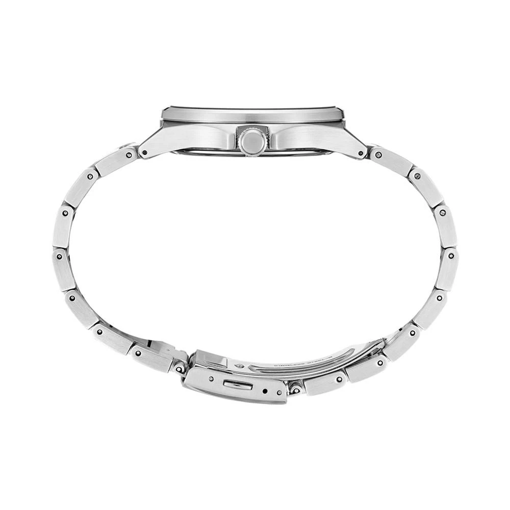 商品Seiko|Men's Analog Essentials Stainless Steel Bracelet Watch 40mm,价格¥1334,第2张图片详细描述