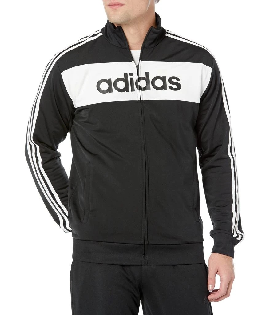 商品Adidas|Essentials Tricot 3-Stripes Linear Track Jacket,价格¥386,第1张图片