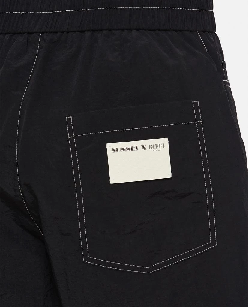 商品SUNNEI|SUNNEI X BIFFI stretch shorts trousers,价格¥988,第4张图片详细描述