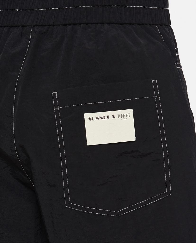 商品SUNNEI|SUNNEI X BIFFI stretch shorts trousers,价格¥929,第6张图片详细描述