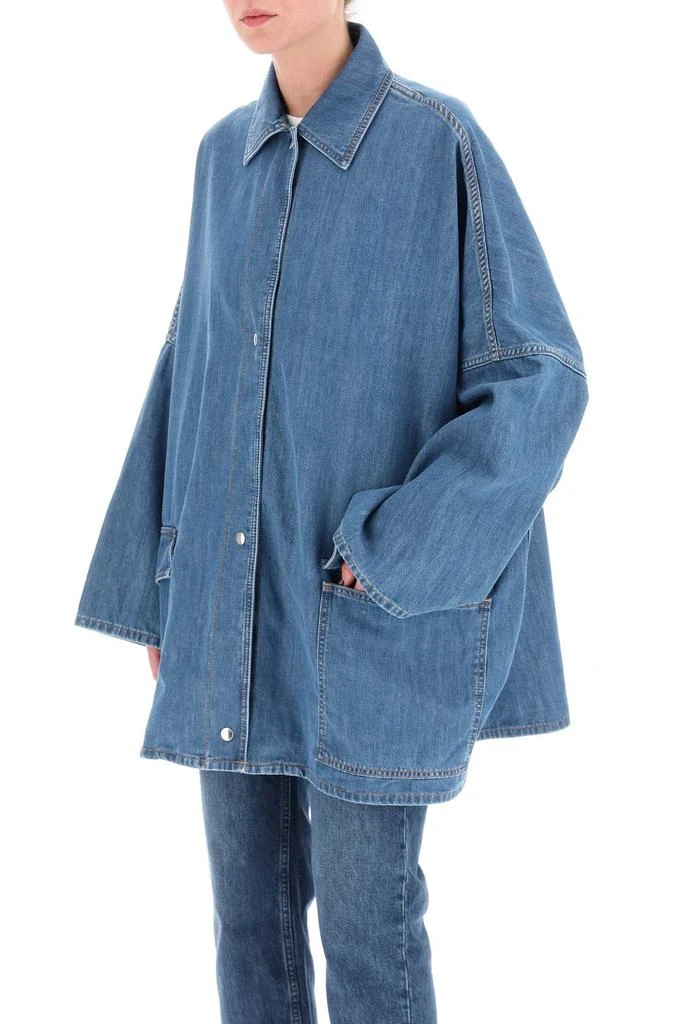 商品Totême|Toteme denim overshirt,价格¥3481,第4张图片详细描述