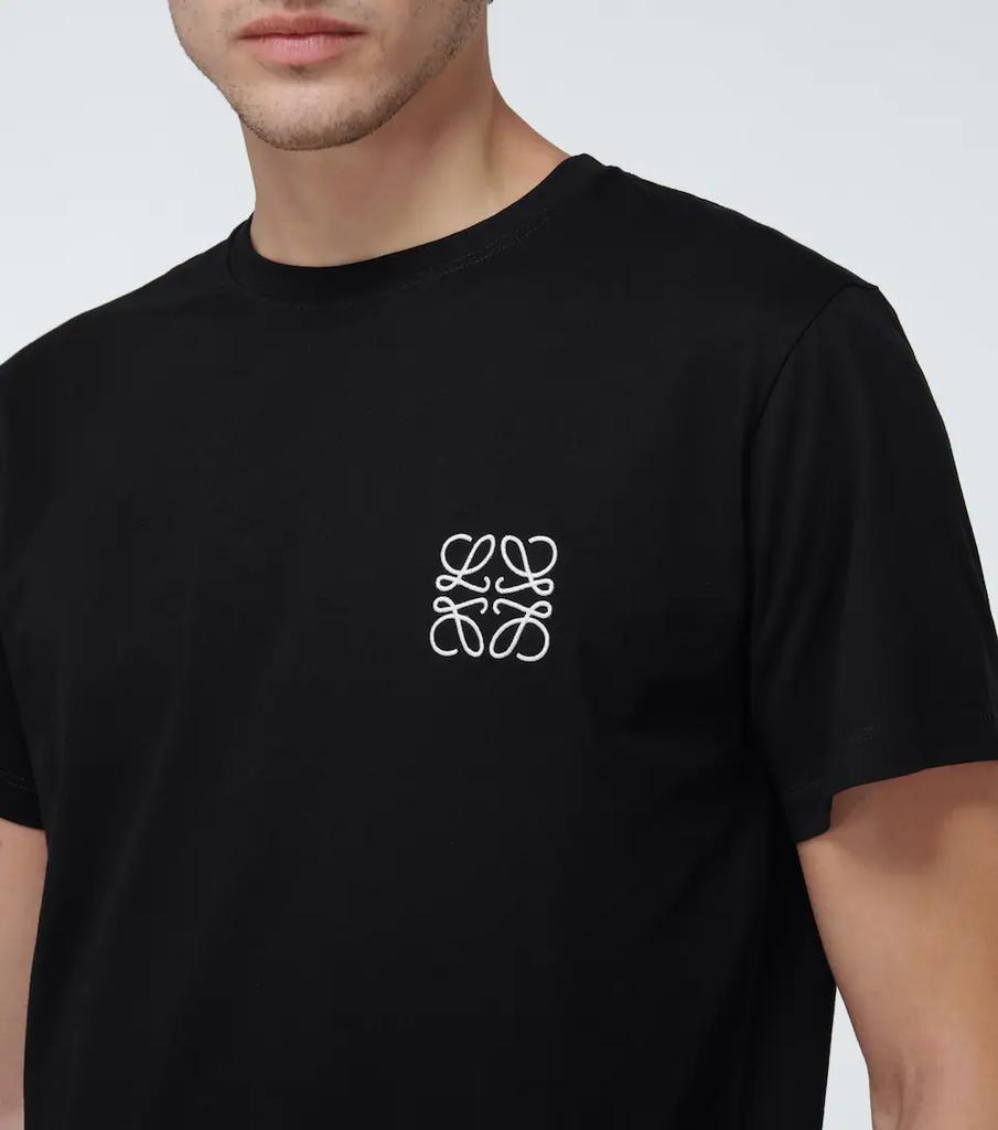商品Loewe|Anagram embroidered cotton T-shirt,价格¥2274,第7张图片详细描述
