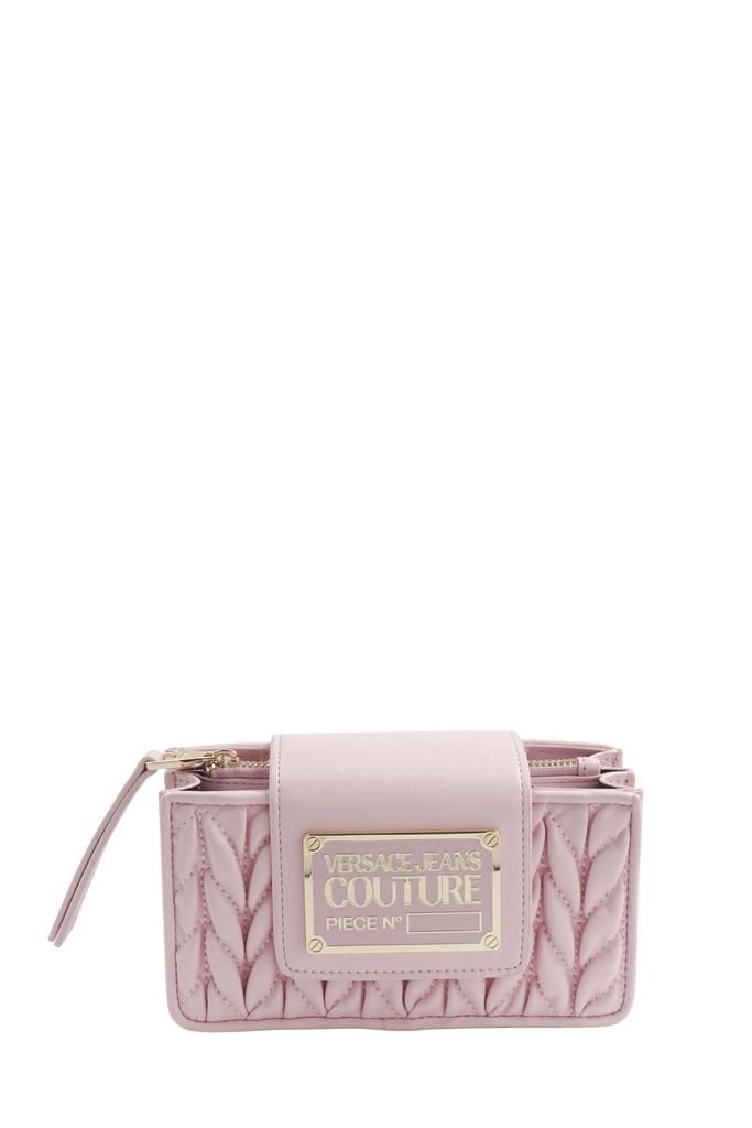 Handbag shoulder bag pink gold商品第1张图片规格展示