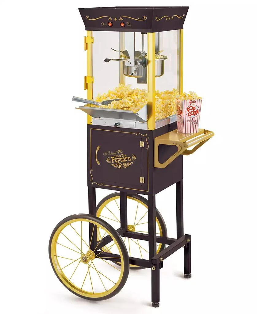 商品Nostalgia|Vintage 8-Ounce Popcorn Cart - 53 Inches Tall,价格¥2243,第2张图片详细描述