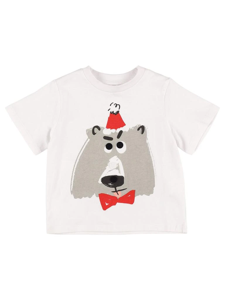 商品Stella McCartney|Organic Cotton T-shirt W/ Appliqués,价格¥270,第1张图片