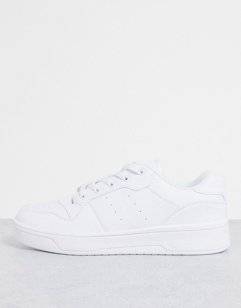 商品Hugo Boss|Truffle Collection lace up trainers in white,价格¥225,第1张图片