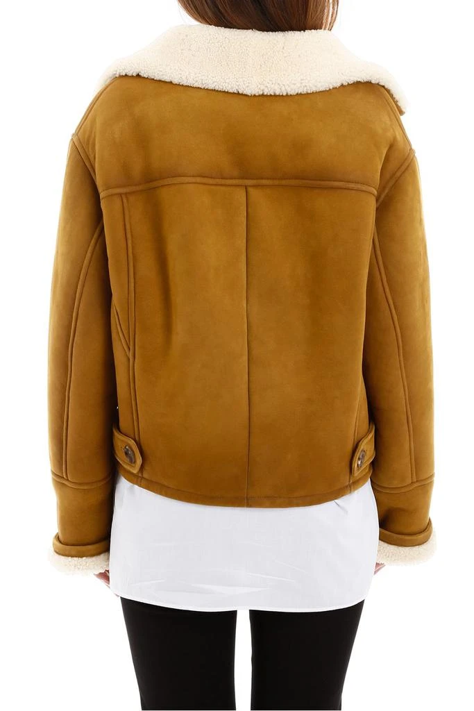 商品Prada|Prada Shearling Buttoned Jacket,价格¥21267,第3张图片详细描述
