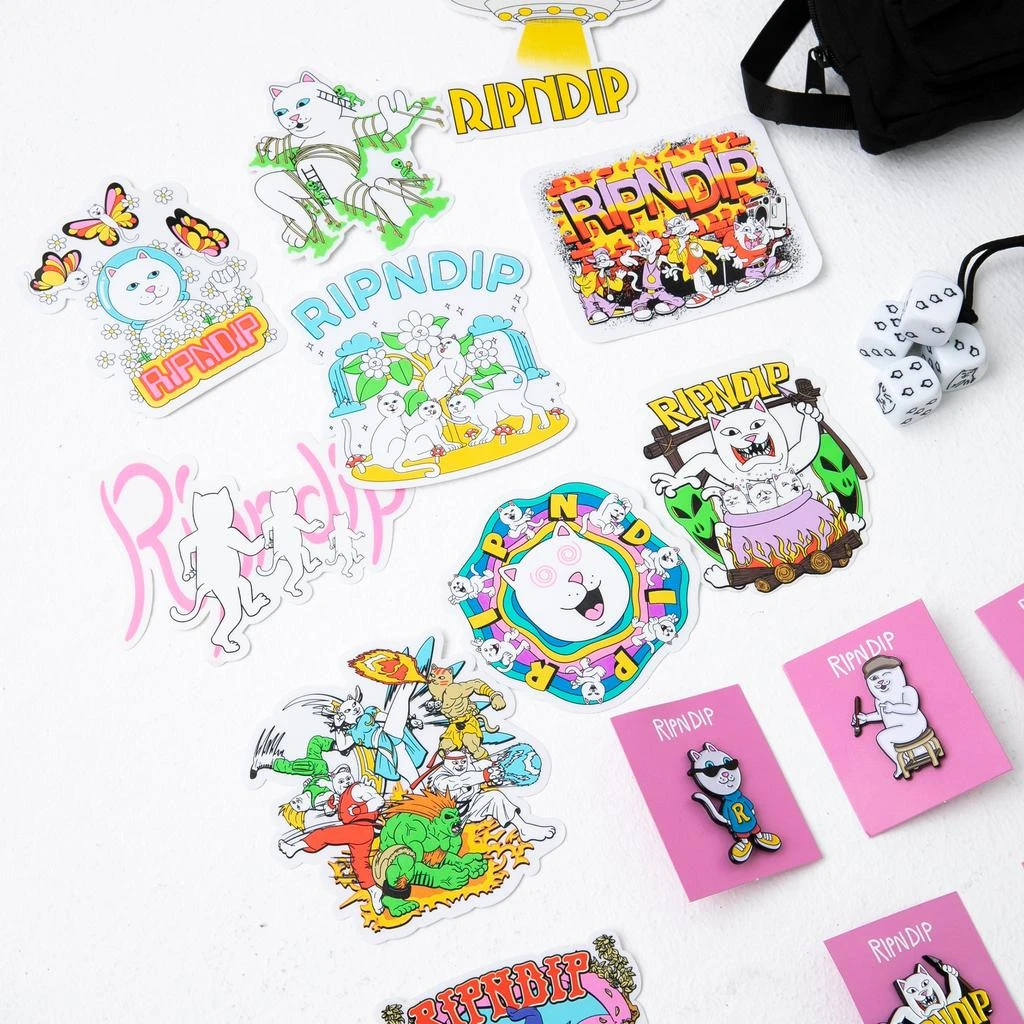商品RIPNDIP|Floating Sticker Pack,价格¥61,第2张图片详细描述