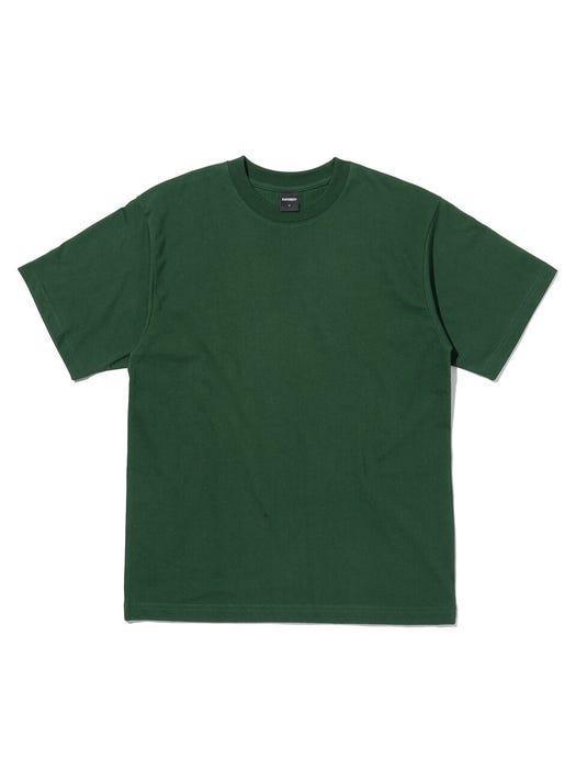 商品PAPERBOY|Basic Essential Chain Short Sleeve T Shirt Green,价格¥387,第1张图片