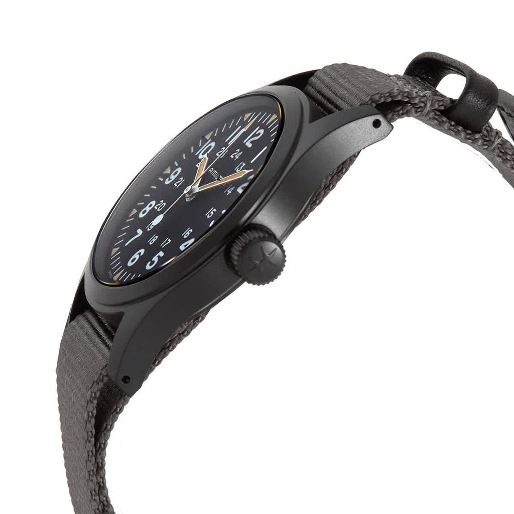 商品Hamilton|Khaki Field Hand Wind Black Dial Men's Watch H69409930,价格¥3223,第2张图片详细描述