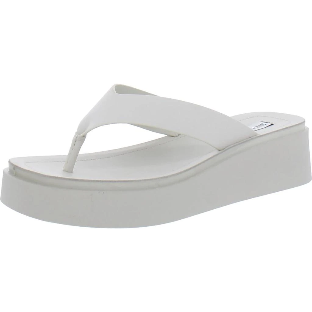 商品Steve Madden|Steve Madden Womens Carlene Slip-On Flip-Flop Thong Sandals,价格¥297,第1张图片