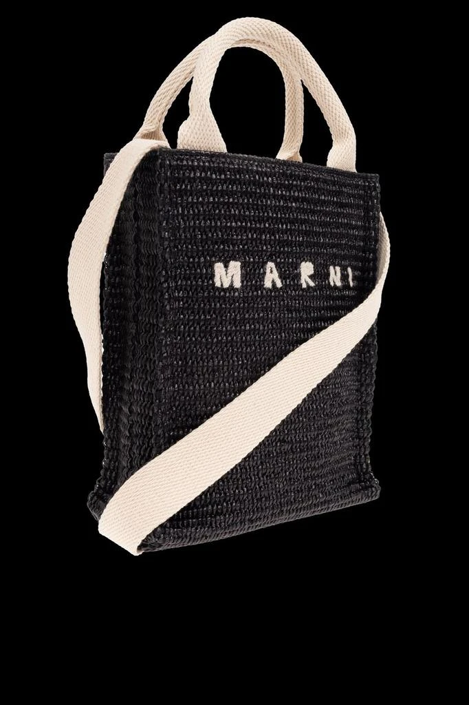商品Marni|Marni Logo Embroidered Shoulder Bag,价格¥2940,第3张图片详细描述