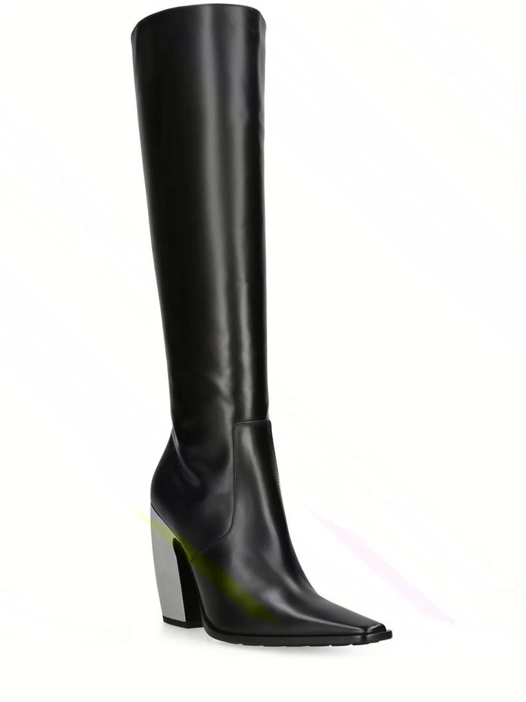商品Bottega Veneta|100mm Tex Leather Boots,价格¥16522,第2张图片详细描述