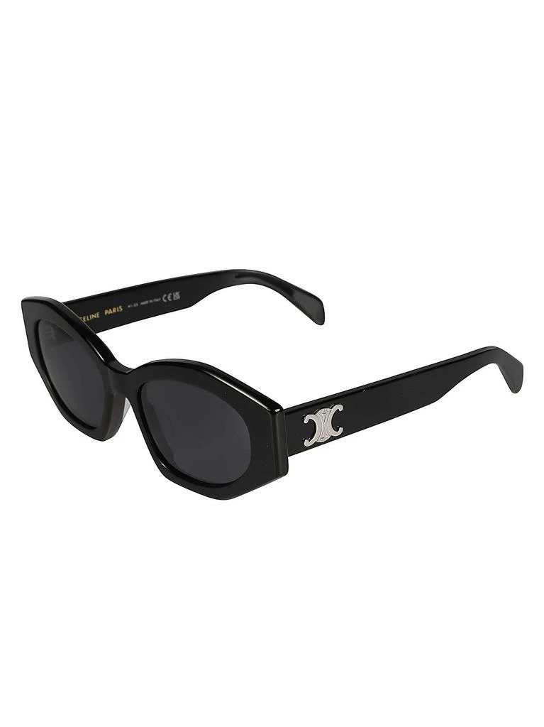 商品Celine|Metal Plaque Applique Sunglasses,价格¥3404,第2张图片详细描述