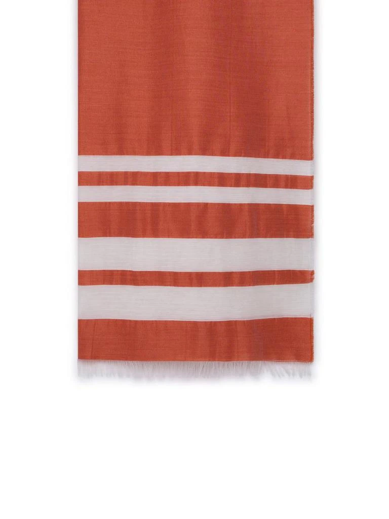 商品Max Mara|ORANGE SILK BLEND URNA SCARF,价格¥841,第1张图片