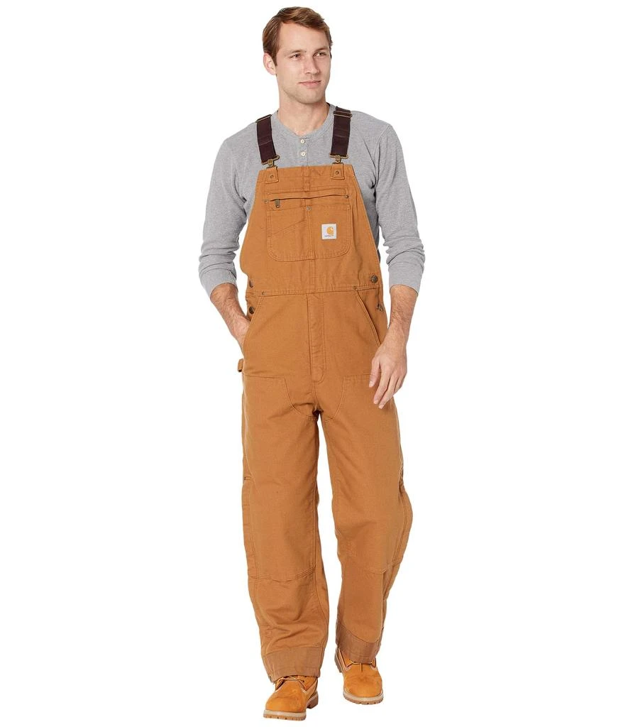 商品Carhartt|Quilt Lined Washed Duck Bib Overalls,价格¥886,第1张图片